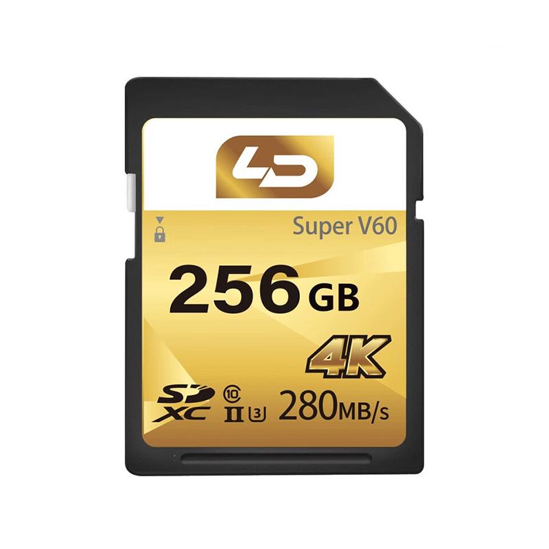 灵动 256GB  V60 UHS-II双芯SD存储卡 读速280MB/S 