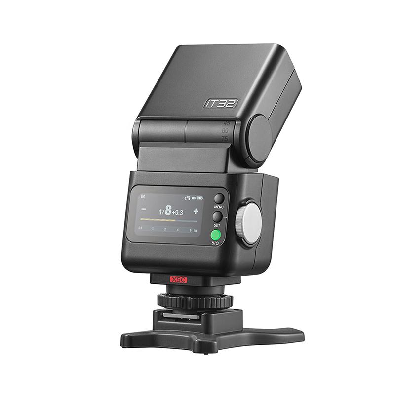 神牛 IT32 触屏小型TTL高速机顶闪光灯（奥林/松下版）