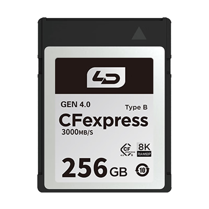 灵动 256GB CFe TypeB CFB高速存储卡GEN4.0 读卡器套装
