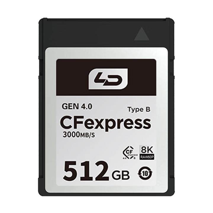灵动 512GB CFe TypeB CFB高速存储卡GEN4.0  读卡器套装
