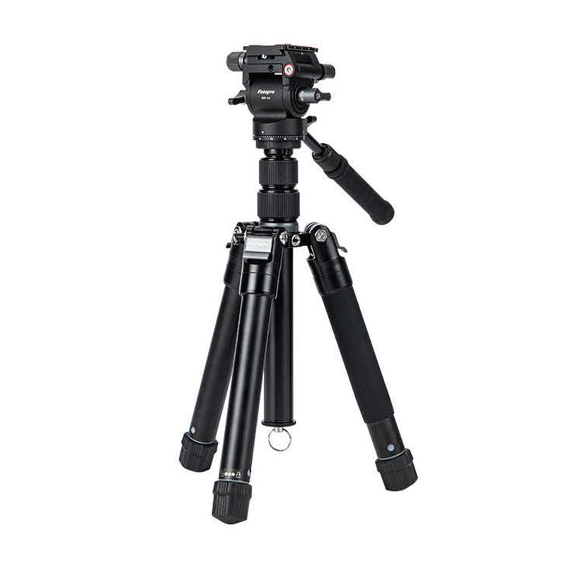 富图宝 FY830+MH-4A 小巧便携拍摄视频演唱会相机三脚架 专业版本